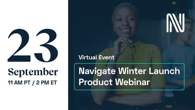 Navigate Wellbeing Webinar Winter Product Launch